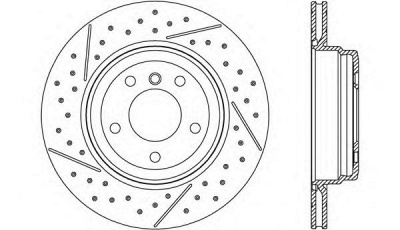 OPEN PARTS bdr262820 -  Тормозной диск